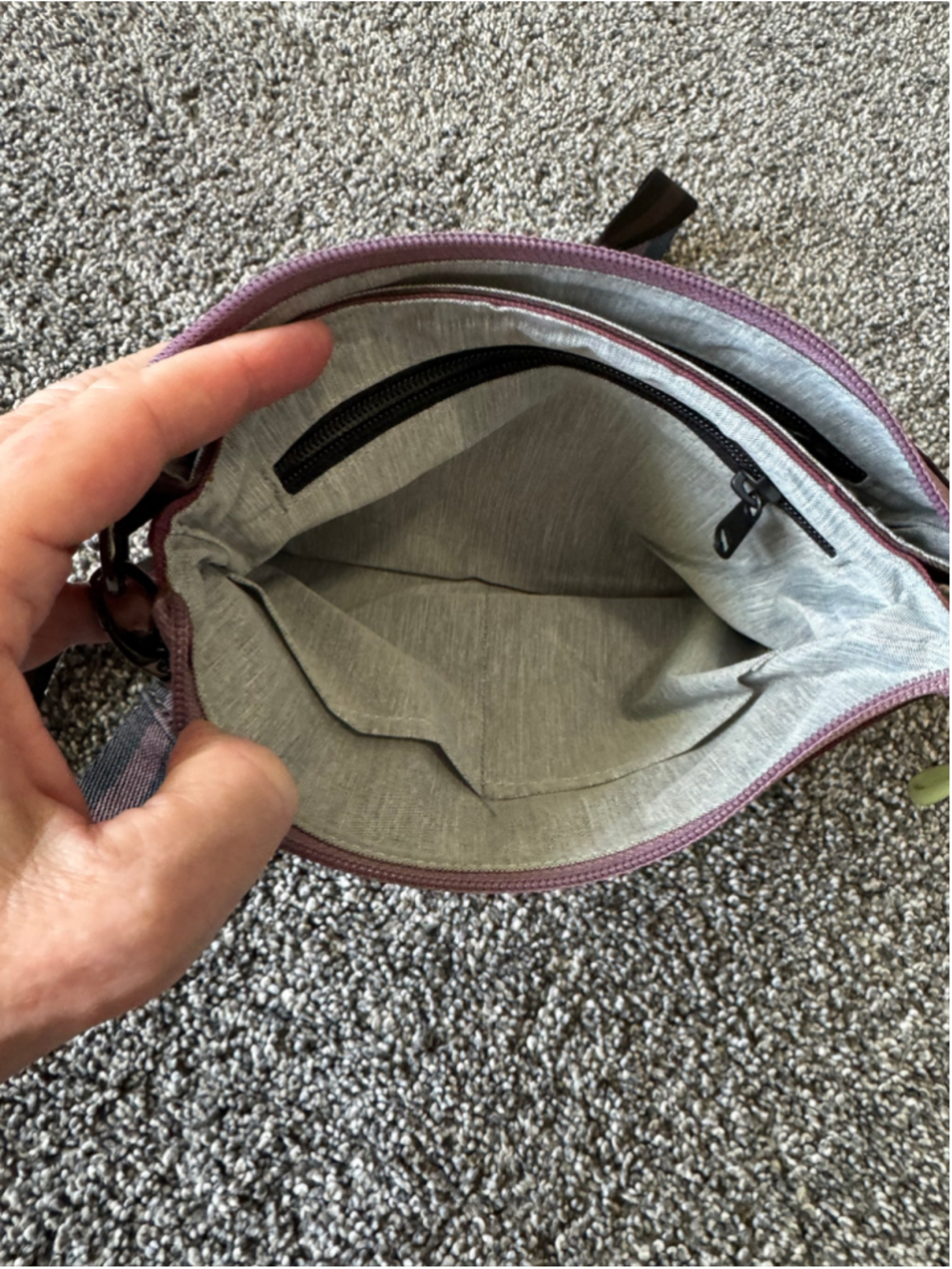 Women's Sherpani Zoom Crossbody Bag in Plum NWOT - Picture 6 of 12